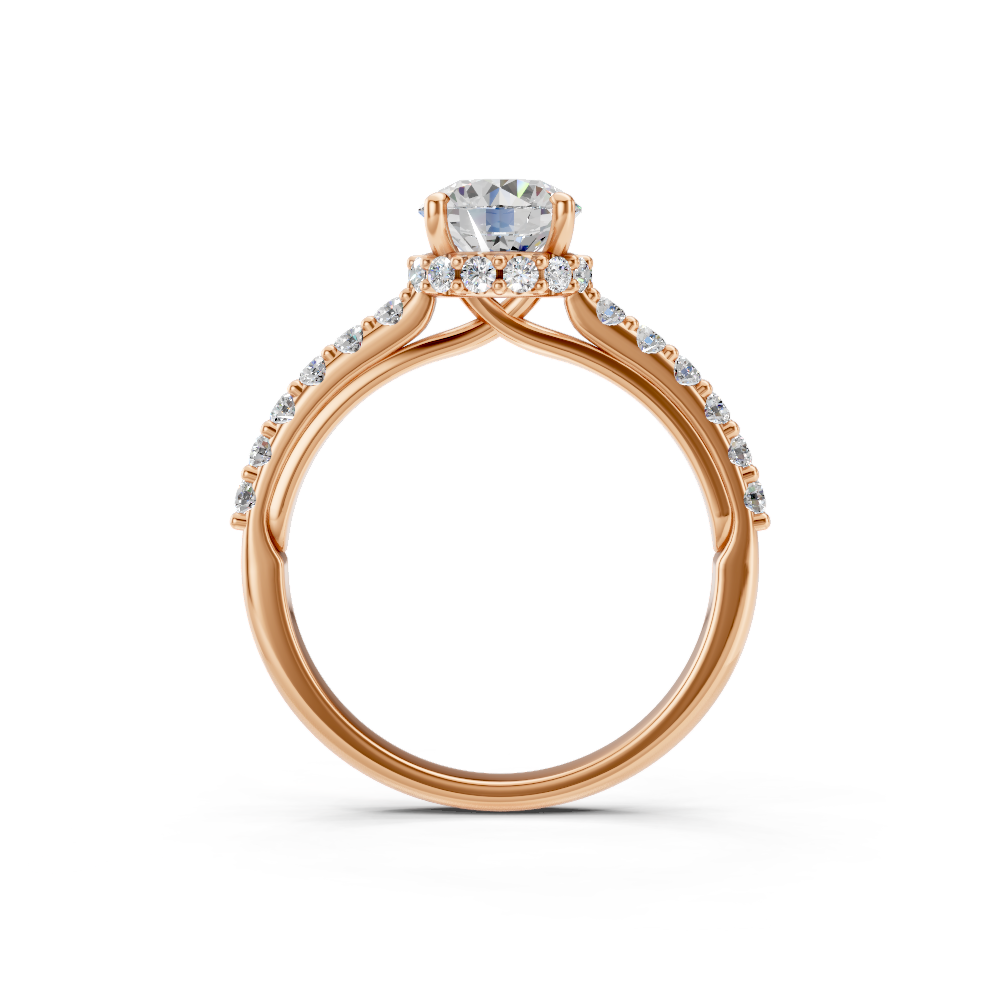 Anel de Noivado com Diamante Gran Florence