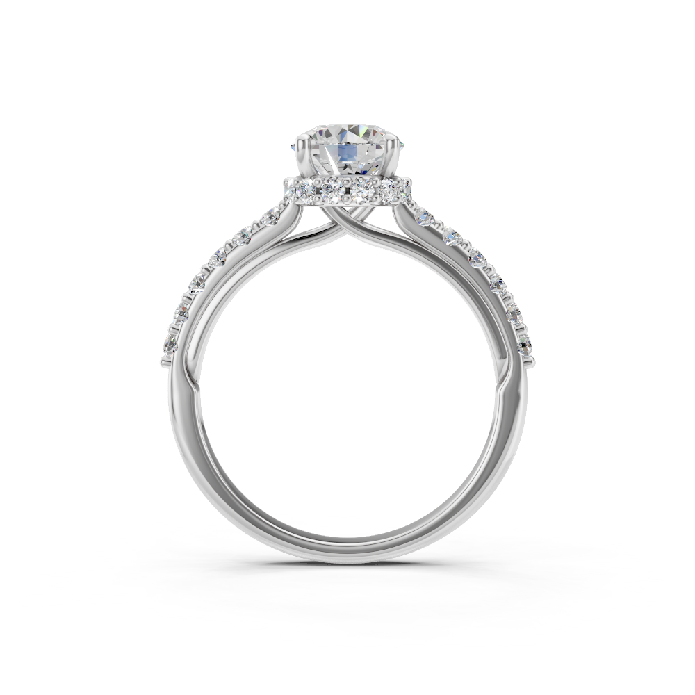 Anel de Noivado com Diamante Gran Florence