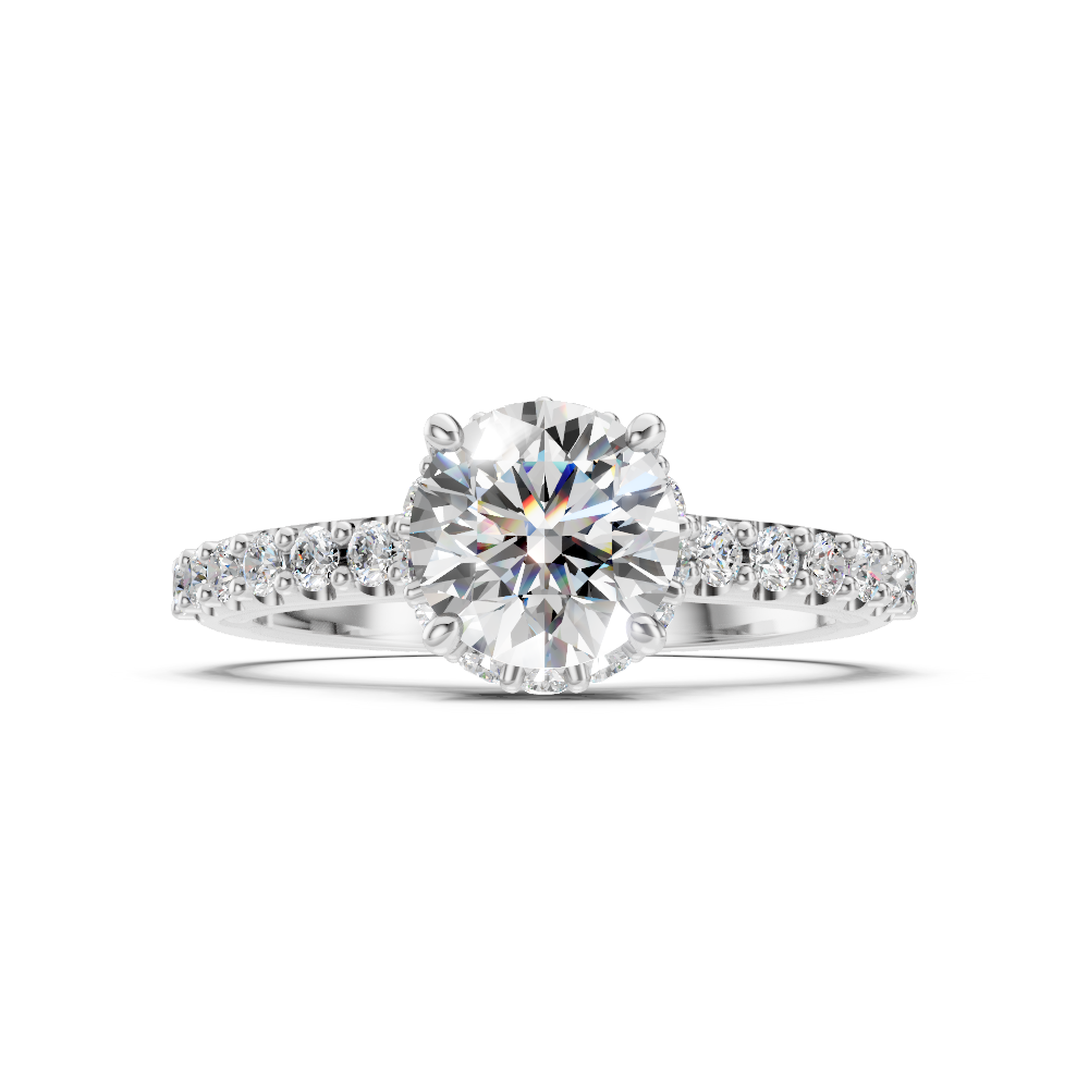 Anel de Noivado com Diamante Gran Florence