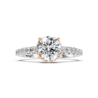 Anel de Noivado com Diamante Gran Florence