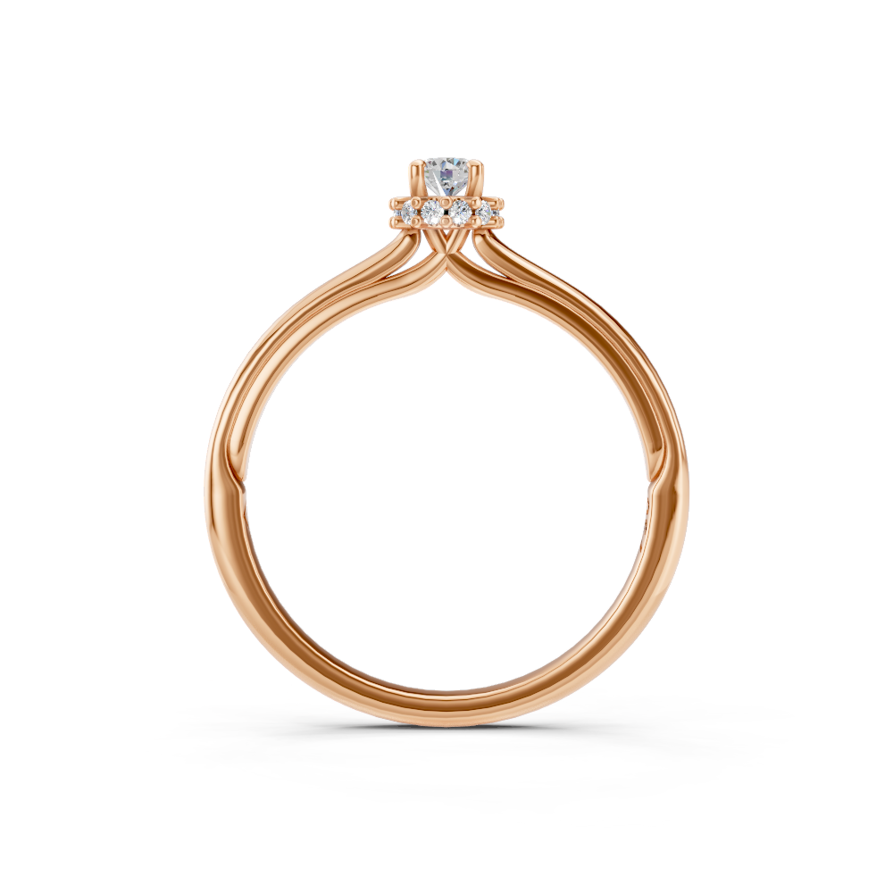 Anel de noivado com diamante Florence Petit