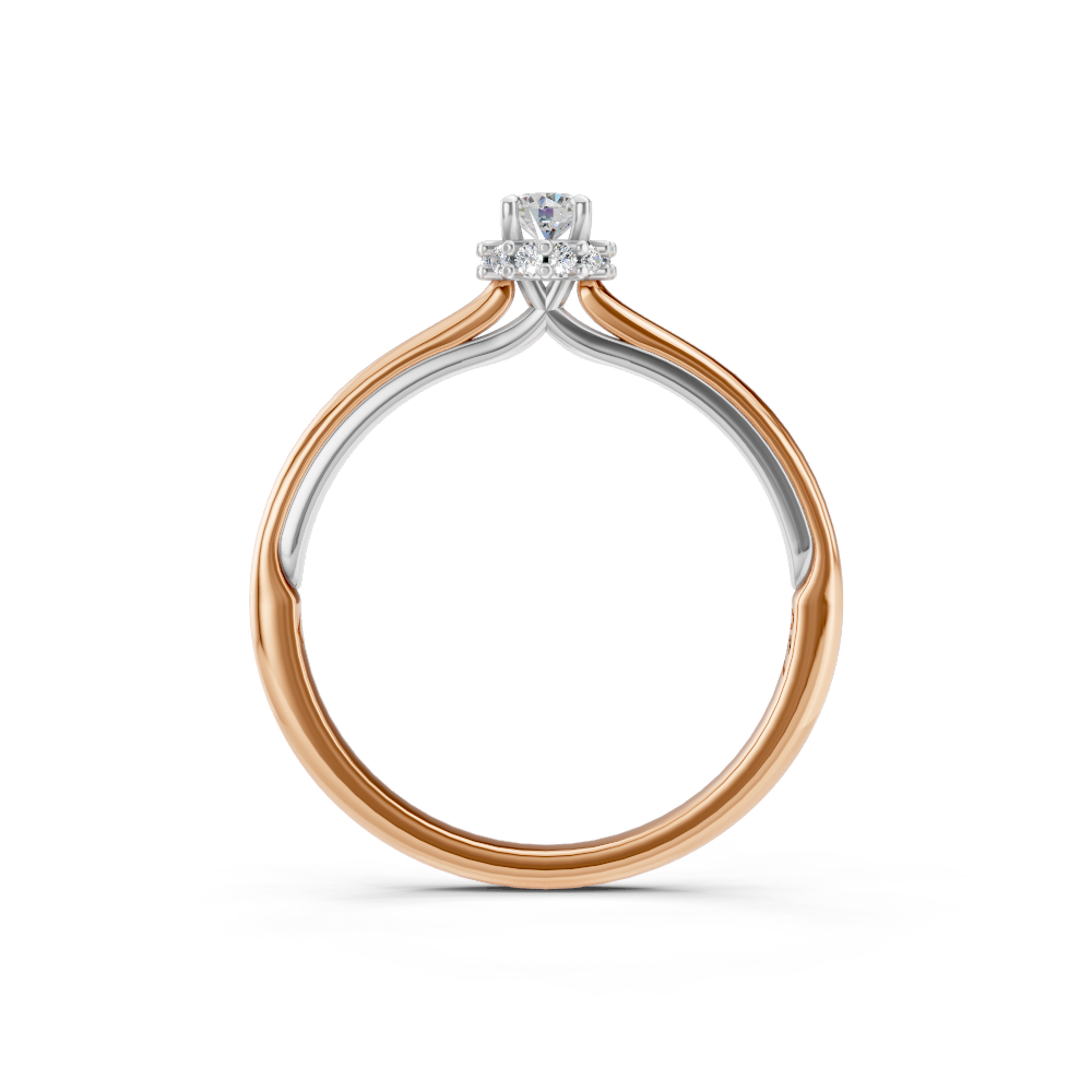 Anel de noivado com diamante Florence Petit