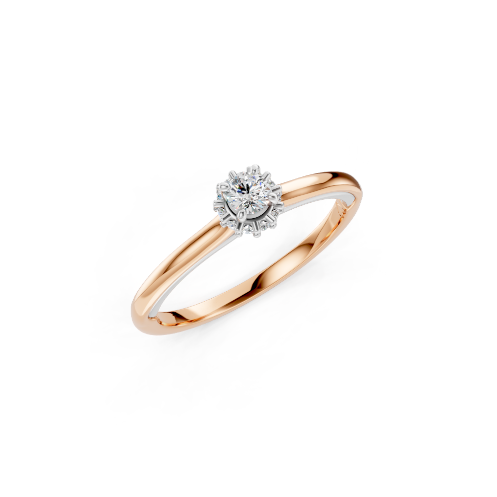 Anel de noivado com diamante Florence Petit