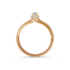 Anel de noivado com diamante Florence Petit