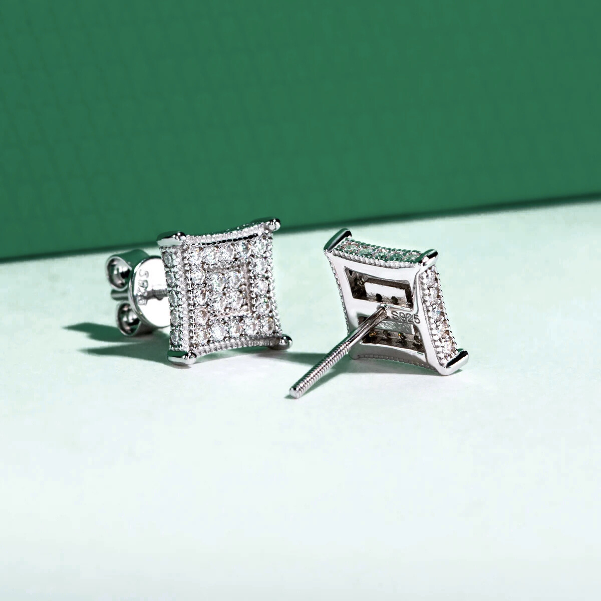 Brinco Quadrille Moissanite