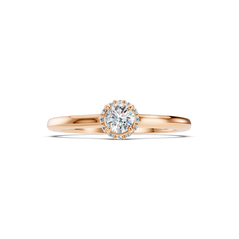 Anel de noivado com diamante Florence Petit