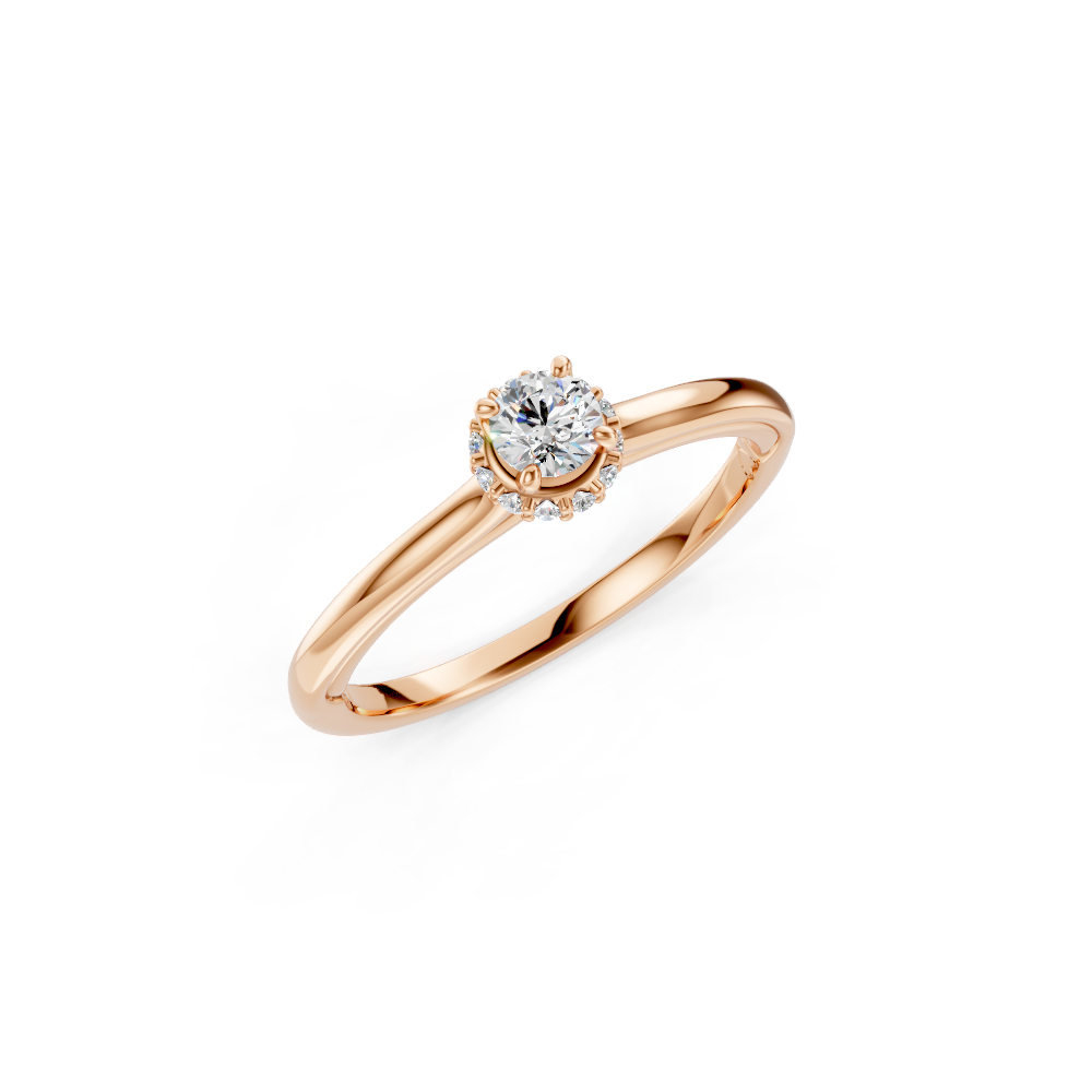 Anel de noivado com diamante Florence Petit