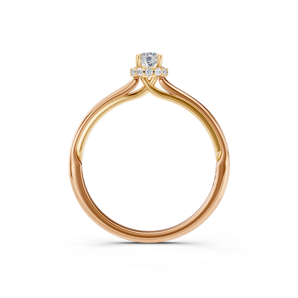 Anel de noivado com diamante Florence Petit