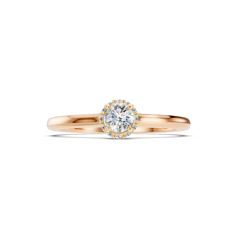 Anel de noivado com diamante Florence Petit