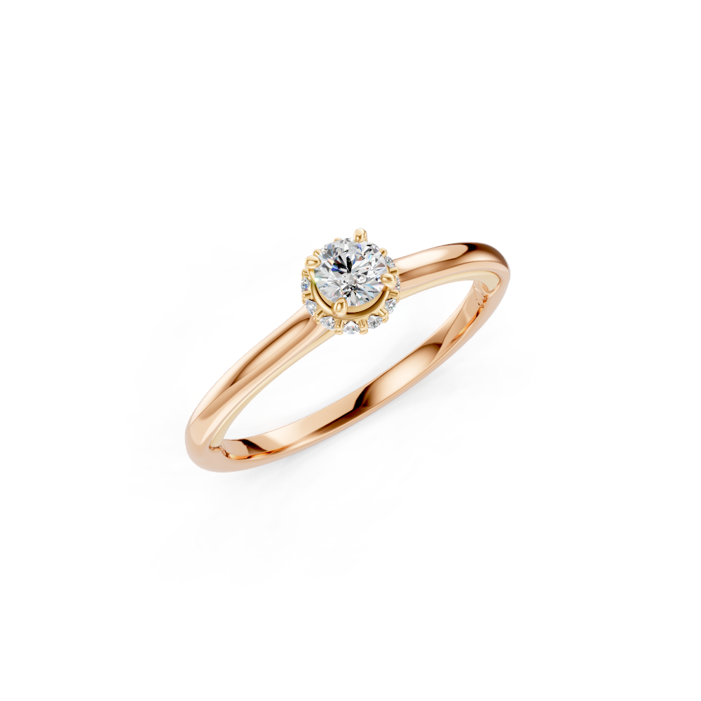 Anel de noivado com diamante Florence Petit