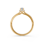 Anel de noivado com diamante Florence Petit