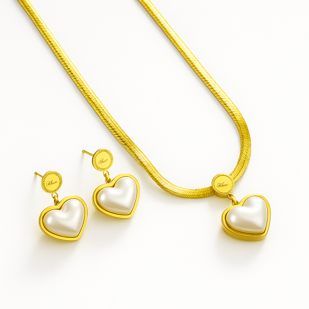 Conjunto Viena em Ouro 18K – Com 2 Presentes Exclusivos