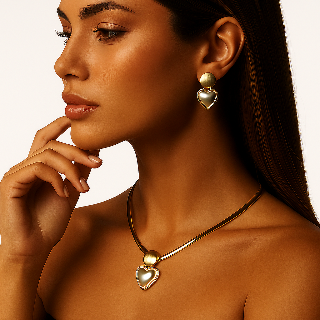 Conjunto Viena em Ouro 18K – Com 2 Presentes Exclusivos