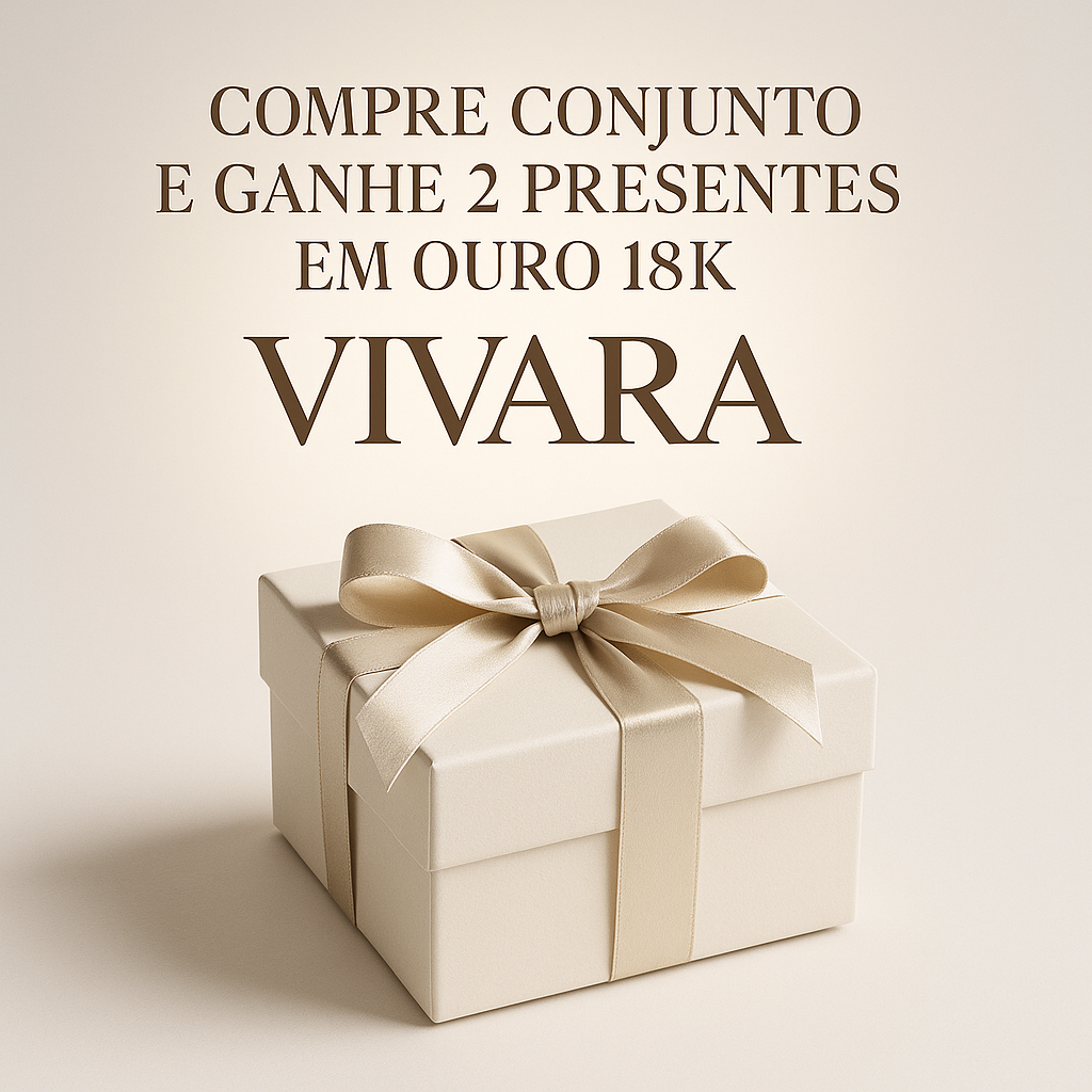 Conjunto Viena em Ouro 18K – Com 2 Presentes Exclusivos