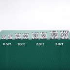 Brinco Cushion Moissanite