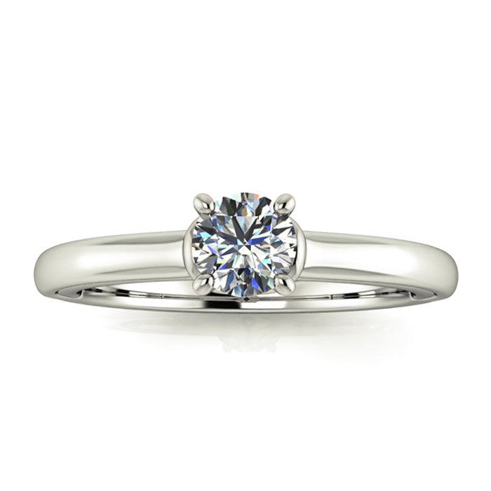 Anel de noivado com diamante Roma