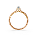Anel de noivado com diamante Florence Petit