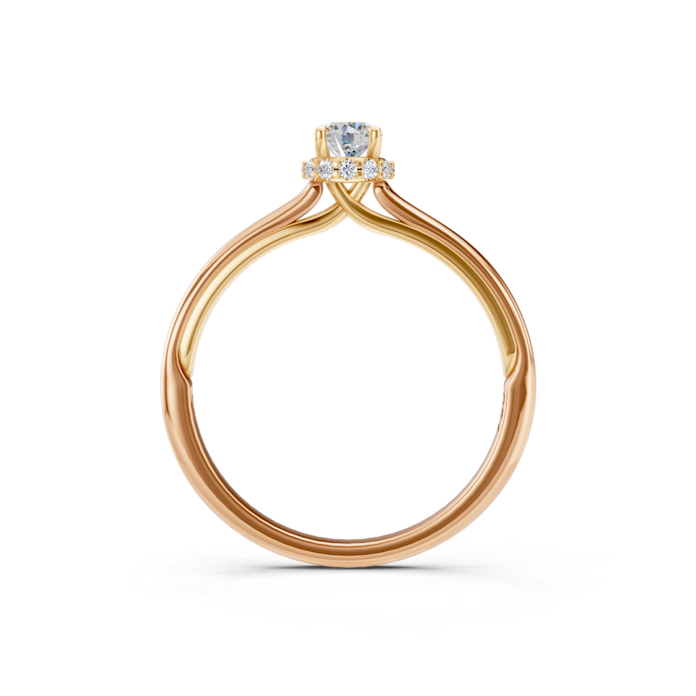 Anel de noivado com diamante Florence Petit