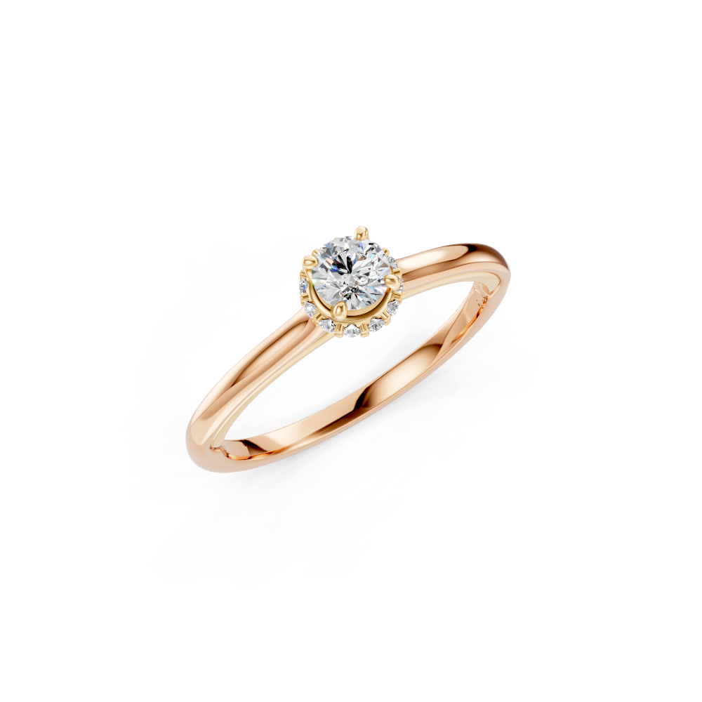 Anel de noivado com diamante Florence Petit