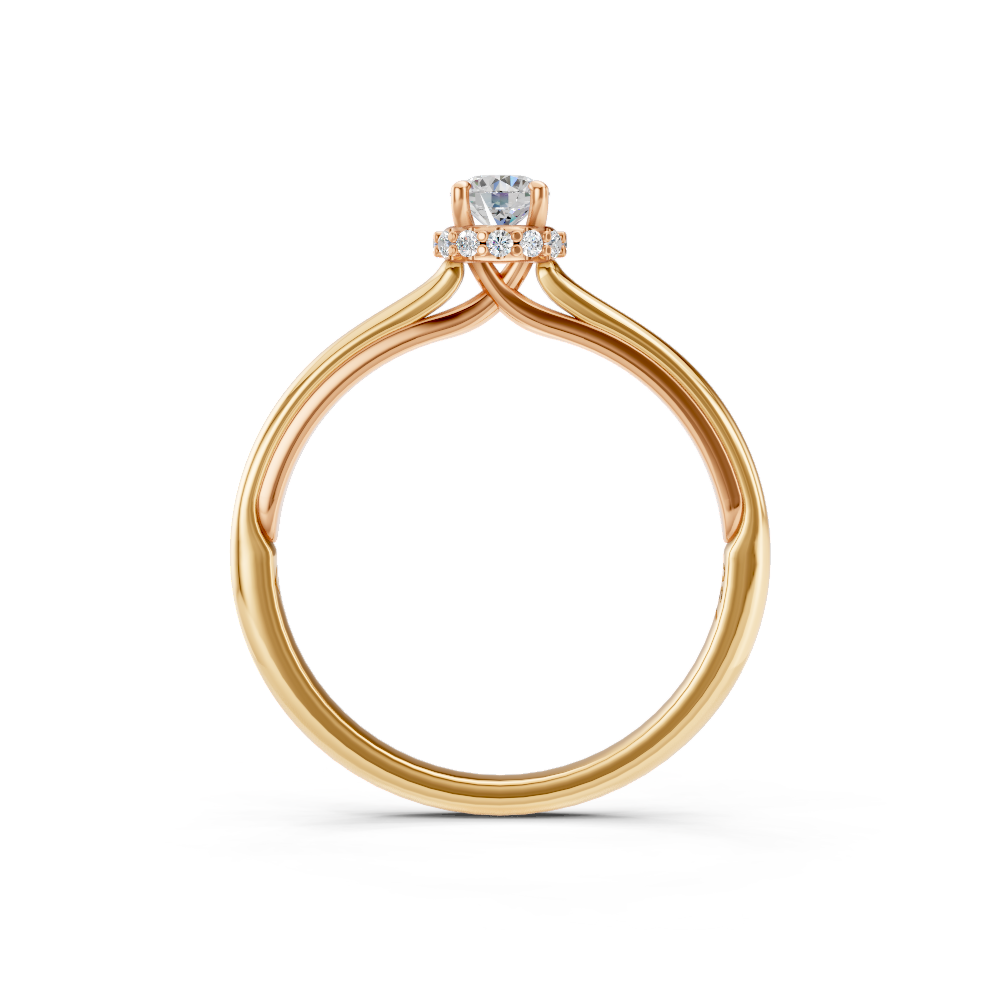 Anel de noivado com diamante Florence Petit