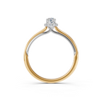 Anel de noivado com diamante Florence Petit