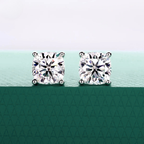 Brinco Cushion Moissanite