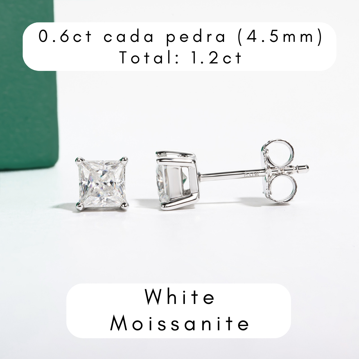 Brinco Princesa Haste em Ouro 10k