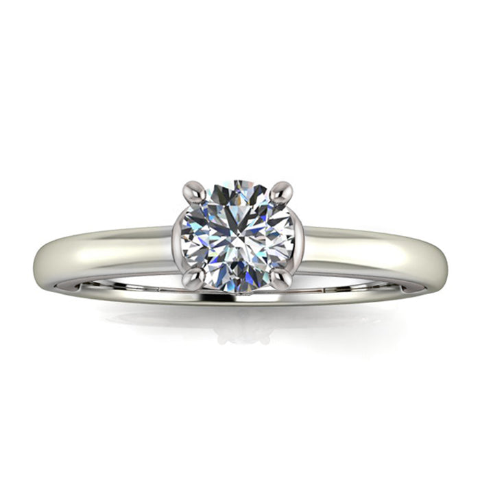 Anel de noivado com diamante Roma