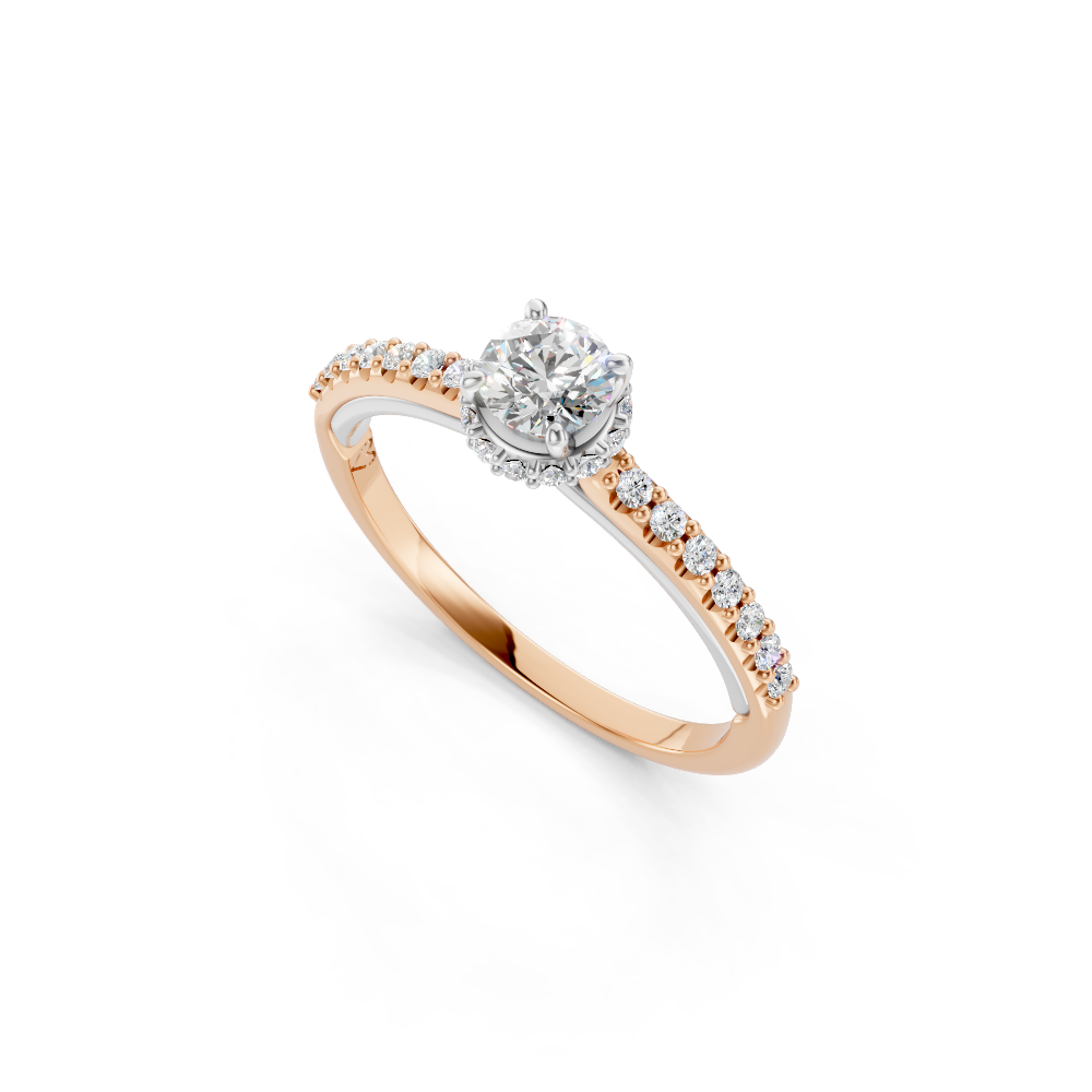 Anel de noivado com diamante Florence