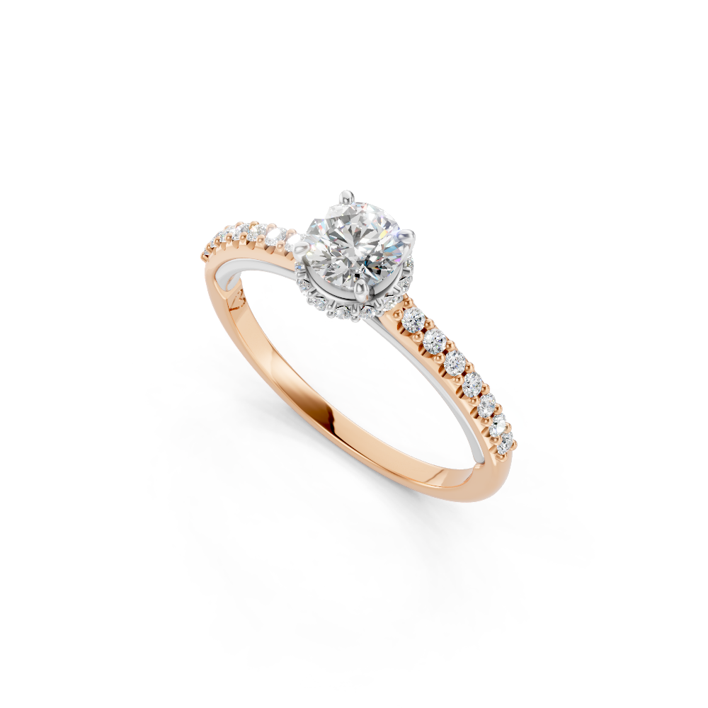 Anel de noivado com diamante Florence