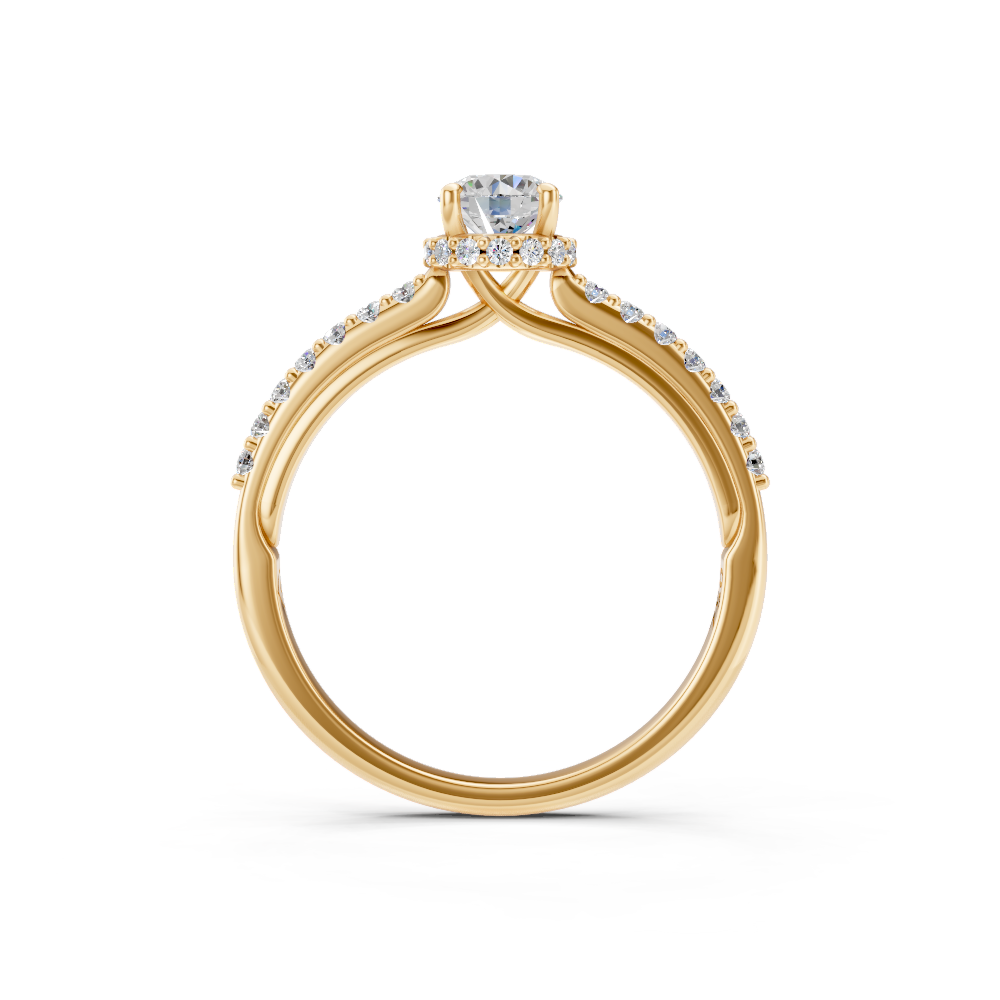 Anel de noivado com diamante Florence