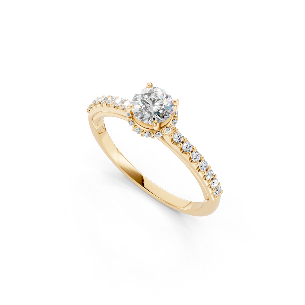 Anel de noivado com diamante Florence