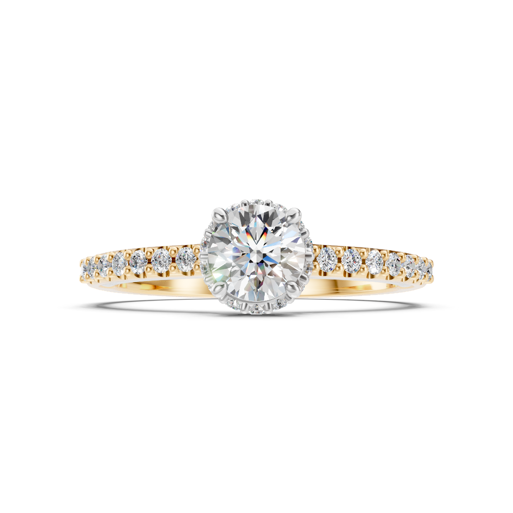 Anel de noivado com diamante Florence