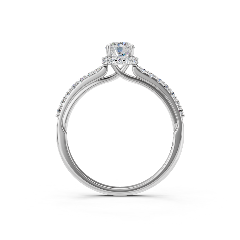 Anel de noivado com diamante Florence