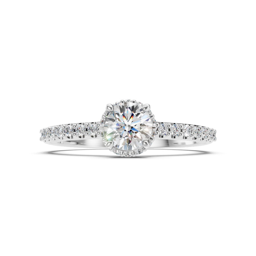 Anel de noivado com diamante Florence