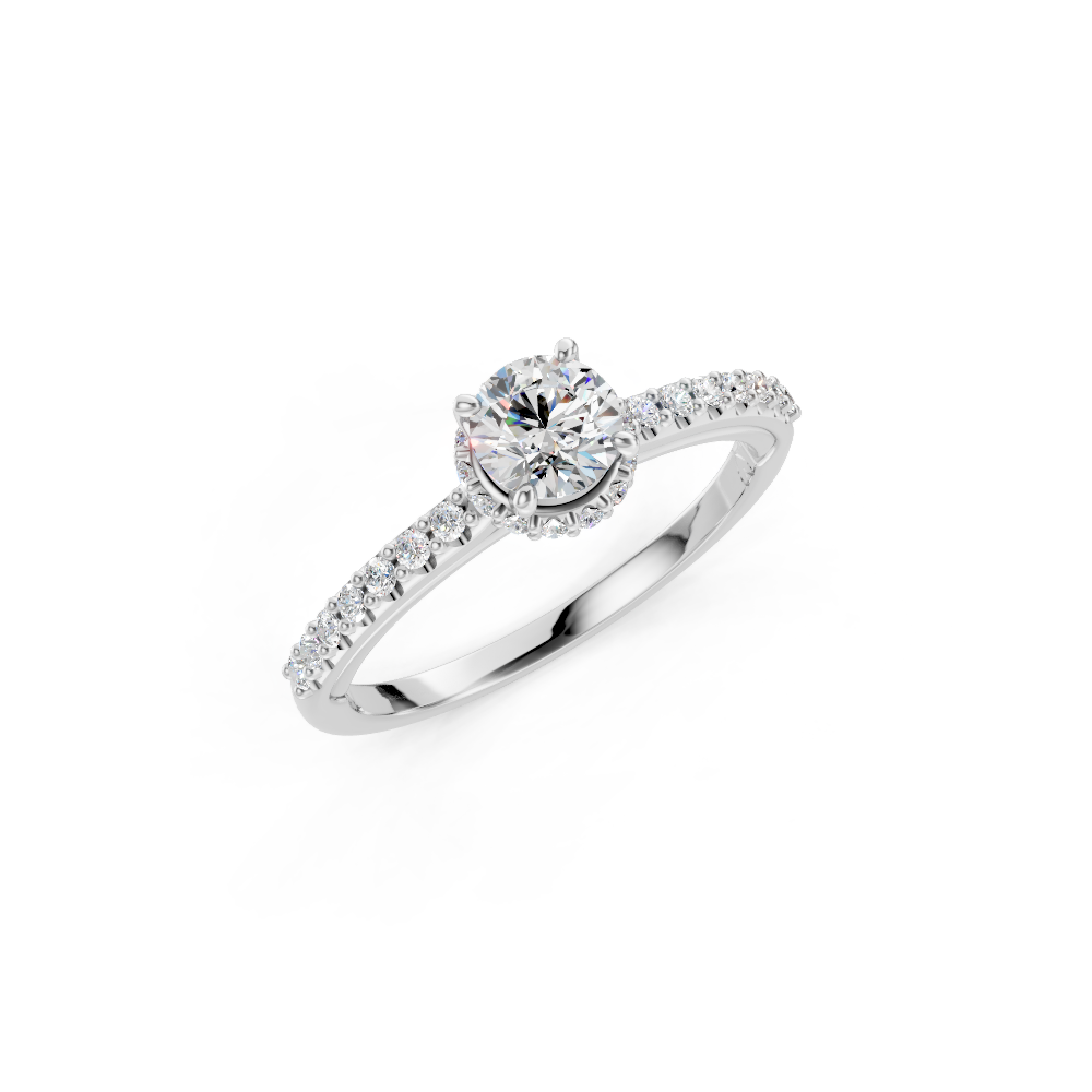 Anel de noivado com diamante Florence