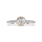 Anel de noivado com diamante Florence