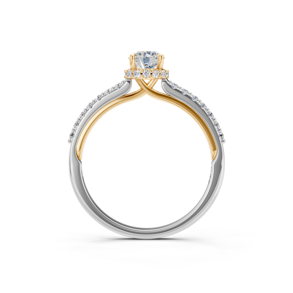 Anel de noivado com diamante Florence