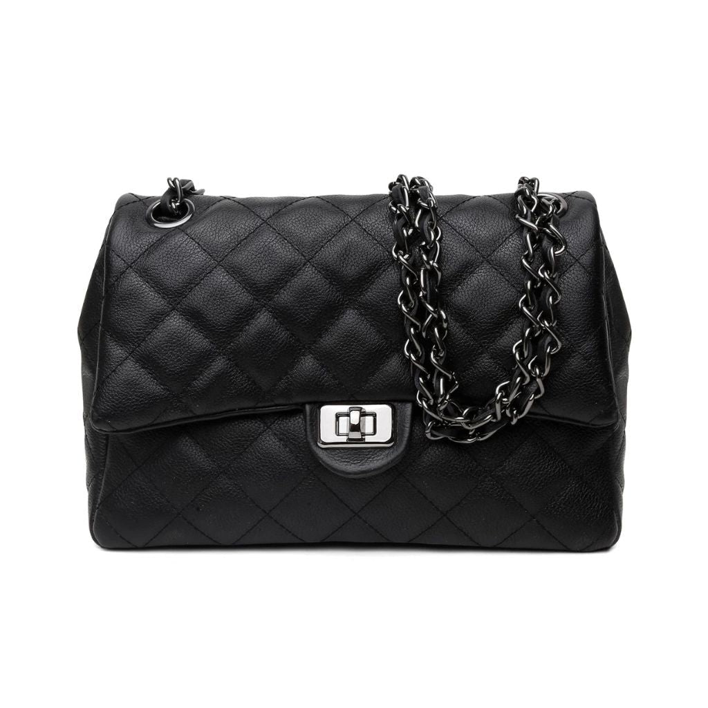 Bolsa Couro Legítimo Tiracolo Barbara™