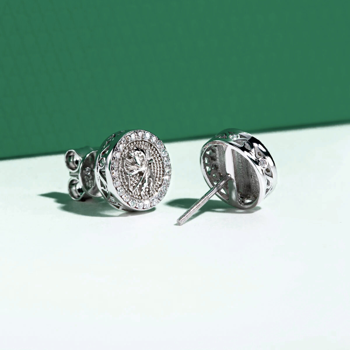 Brinco Anjo de Luz Moissanite