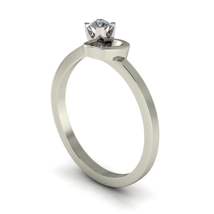 Anel de noivado com diamante Vermont