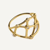 Anel Constelação em Ouro 18k e Diamantes