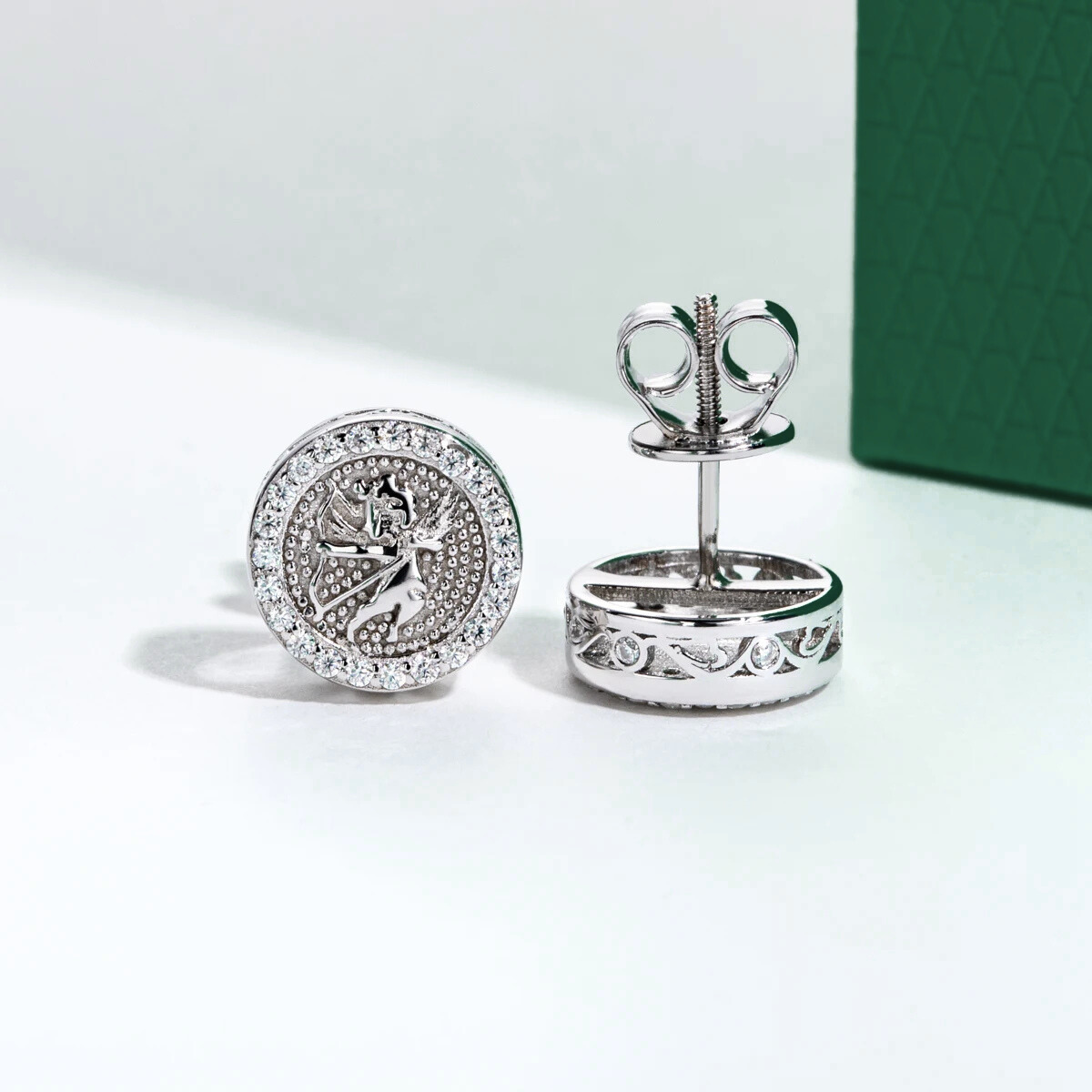 Brinco Anjo de Luz Moissanite