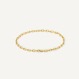 Anel Corrente Delicate em Ouro 18K