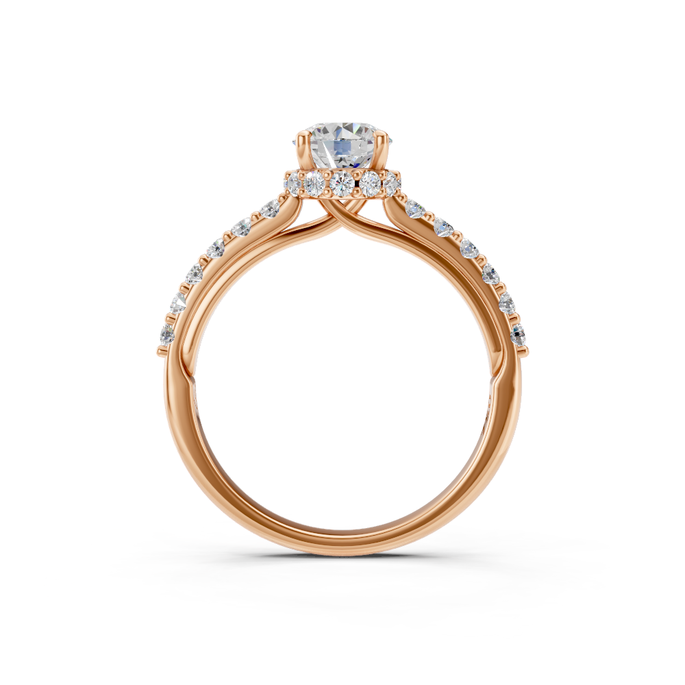 Anel de Noivado com Diamante Gran Florence