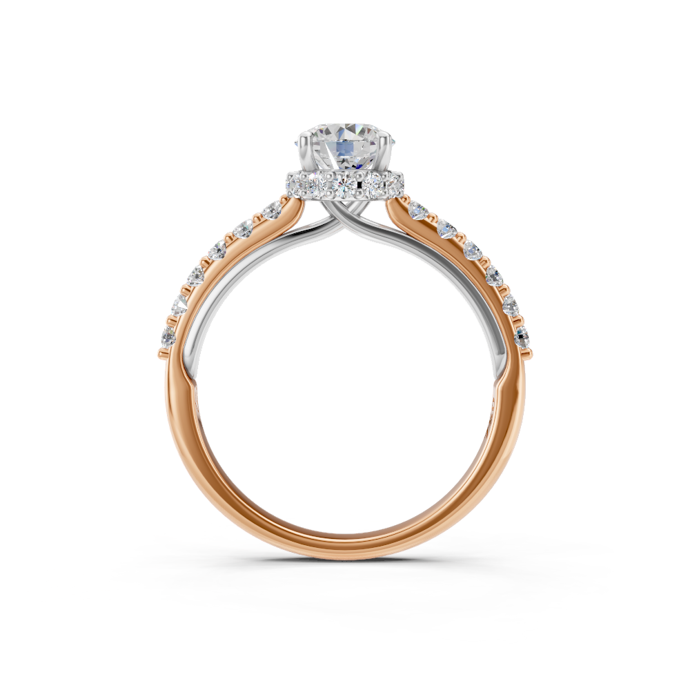 Anel de Noivado com Diamante Gran Florence