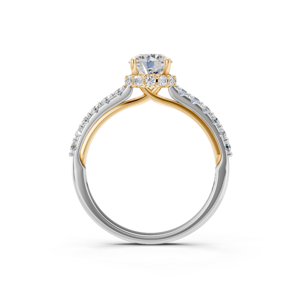 Anel de Noivado com Diamante Gran Florence