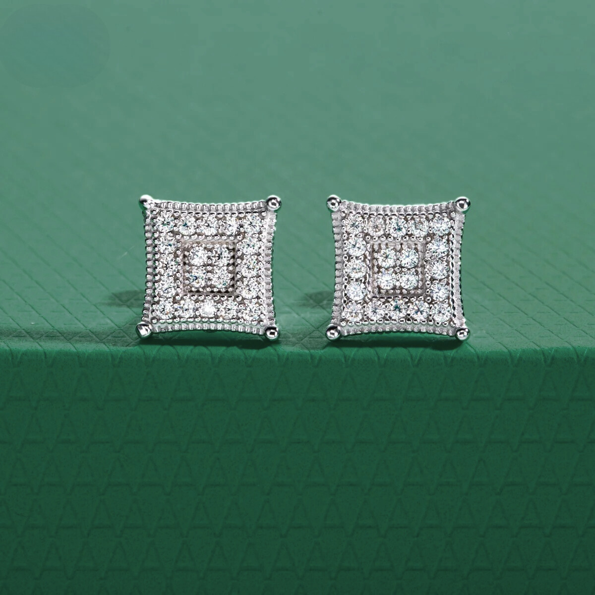 Brinco Quadrille Moissanite