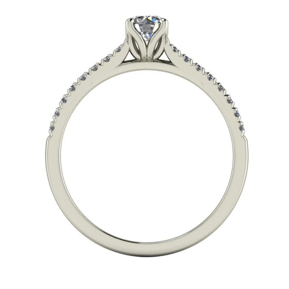 Anel de noivado com diamante Marseille