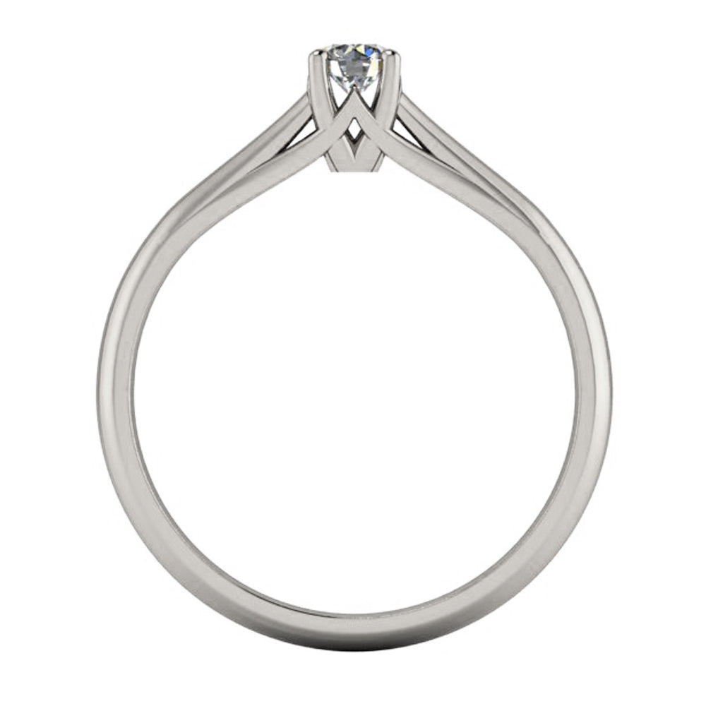 Anel de noivado com diamante Paris